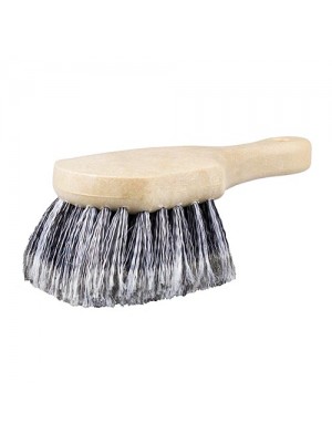 FLAGGED TIP SHORT HANDLE BRUSH
