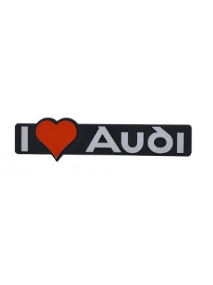 ΣΗΜΑ AYTΟΚΟΛΛΗΤΟ I LOVE AUDI