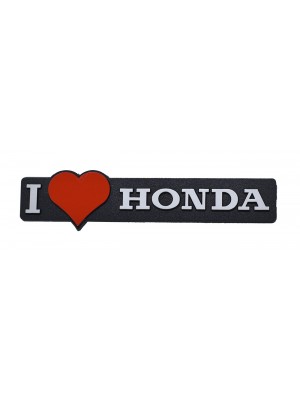 ΣΗΜΑ AYTΟΚΟΛΛΗΤΟ I LOVE HONDA