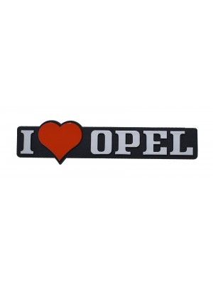 ΣΗΜΑ ΑΥΤΟΚΟΛΛΗΤΟ I LOVE OPEL