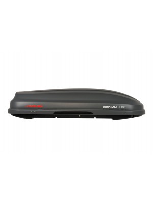 ΜΠΑΓΚΑΖΙΕΡΑ CORVARA 390L 190x75x43cm CARBON ΓΚΡΙ ΔΙΠΛΟ ΑΝΟΙΓΜΑ
