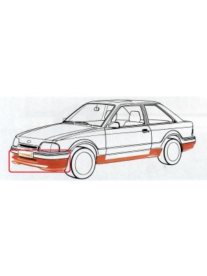 ΣΠΟΙΛΕΡ ΕΜΠΡΟΣΘΙΟ FORD ESCORT 3 1986-1988