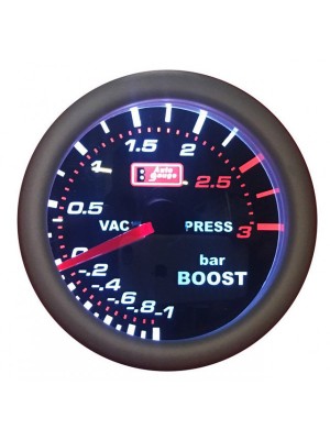 ΟΡΓΑΝΟ TURBO-BOOST 3BAR BLACK 52mm