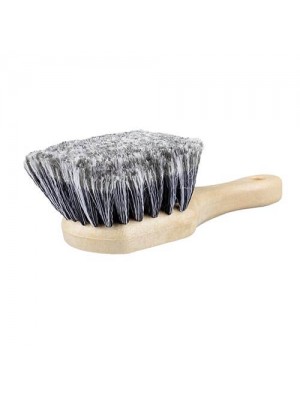 FLAGGED TIP SHORT HANDLE BRUSH