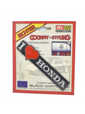 ΣΗΜΑ AYTΟΚΟΛΛΗΤΟ I LOVE HONDA