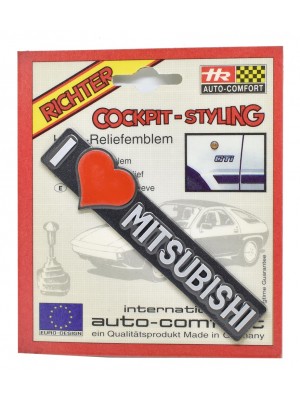 ΣΗΜΑ AYTΟΚΟΛΛΗΤΟ I LOVE MITSUBISHI