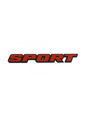 ΣΗΜΑ ΑΥΤΟΚΟΛΛΗΤΟ SPORT ΚΟΚΚΙΝΟ