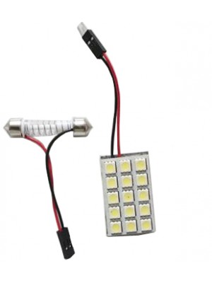 LED ΠΛΑΦΟΝΙΕΡΑΣ 12V 15pcs 5050 SMD 36mm