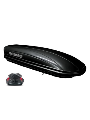 ΜΠΑΓΚΑΖΙΕΡΑ MANIA 580L 225x89x37cm ΜΑΥΡΗ ΔΙΠΛΟ ΑΝΟΙΓΜΑ