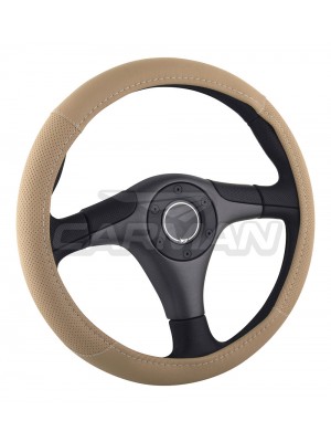ΚΑΛΥΜΜΑ ΤΙΜΟΝΙΟΥ ΜΠΕΖ ME ΛΕΥΚΟ ΓΑΖΙ MEDIUM (37-38cm)