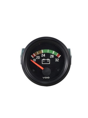 ΟΡΓΑΝΟ ΒΟΛΤΟΜΕΤΡΟ 52mm 24V ΜΑΛΑΙΣΙΑΣ