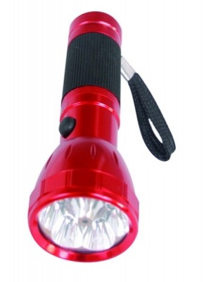 ΦΑΚΟΣ ΧΕΙΡΟΣ ΜΕΤΑΛΛΙΚΟΣ 6 LED + 1 LASER