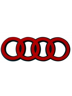 ΣΗΜΑ I AUDI ΚΥΚΛΟΣ ΚΟΚΚΙΝΟΣ