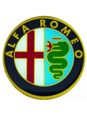 ΣΗΜΑ I ΣΤΡΟΓΓΥΛΟ ΜΕΓΑΛΟ ALFA ROMEO