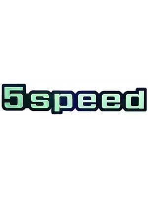ΣΗΜΑ ΑΥΤΟΚΟΛΛΗΤΑ 5 SPEED ΑΣΗΜΙ