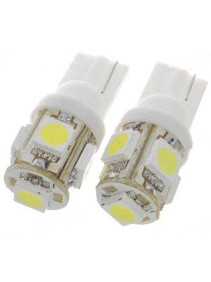 LED ΑΠΛΑ T10 12V 5pcs 5050SMD
