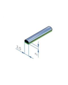 TRIM 3,5mm ΧΡΩΜΙΟ (ΚΟΥΛΟΥΡΑ 50m-τιμή/μέτρο)